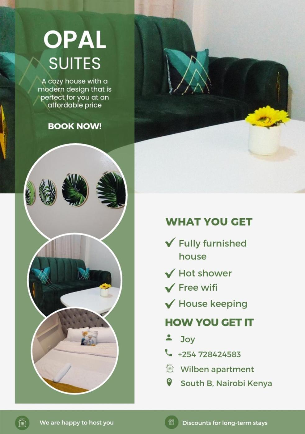Opal Ke - South B Apartment *
